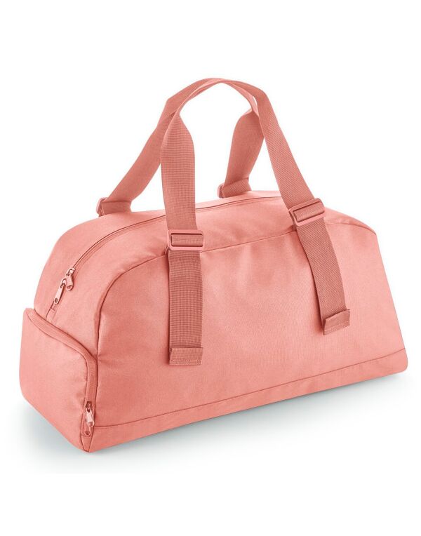 BagBase Recycled Essentials Holdall Bag | 35 Litre Duffle Weekender | Shoe Pocket | 34 Colours | One Size