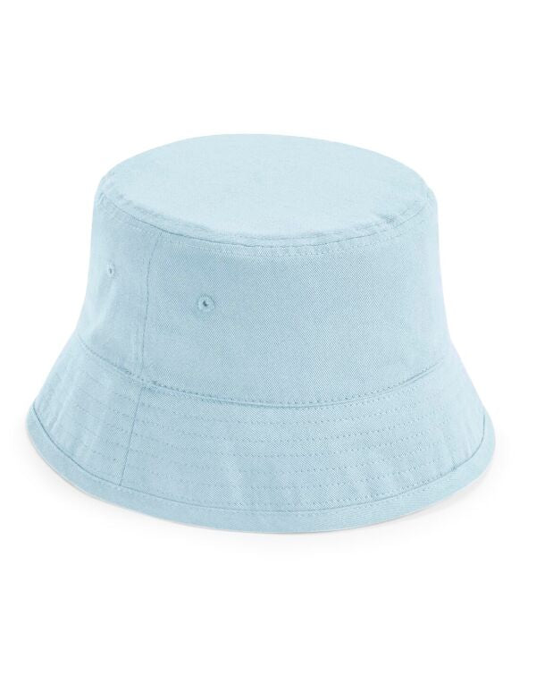 Beechfield EarthAware® Junior Organic Cotton Bucket Hat | Unisex | 4 Colours | Ages 3-12 - Hat - Logo Free Clothing