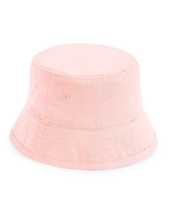 Beechfield EarthAware® Junior Organic Cotton Bucket Hat | Unisex | 4 Colours | Ages 3-12 - Hat - Logo Free Clothing