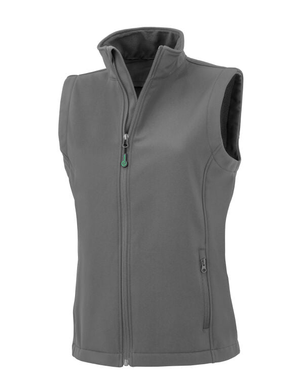 Result Recycled 2-Layer Ladies Softshell Gilet | Sustainable Body Warmer | 4 Colours | XS-2XL - Gilet - Logo Free Clothing