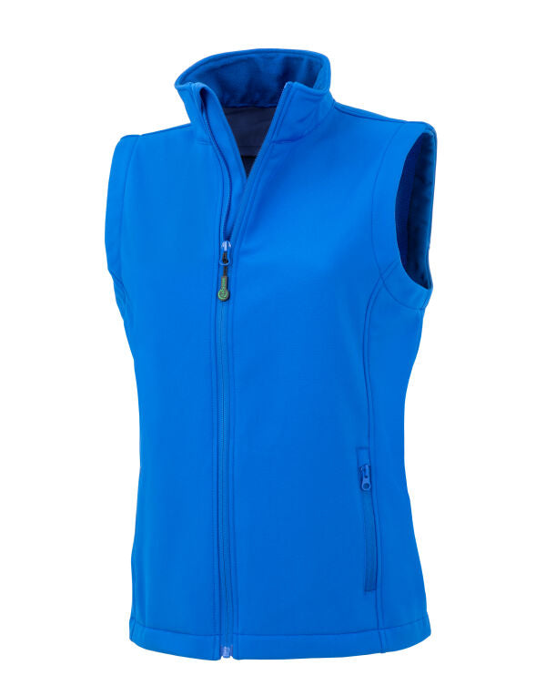 Result Recycled 2-Layer Ladies Softshell Gilet | Sustainable Body Warmer | 4 Colours | XS-2XL - Gilet - Logo Free Clothing