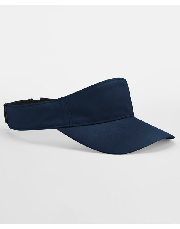 Beechfield Performance Visor | Unisex | Recycled | Breathable | Wicking | 4 Colours | One Size - Hat - Logo Free Clothing