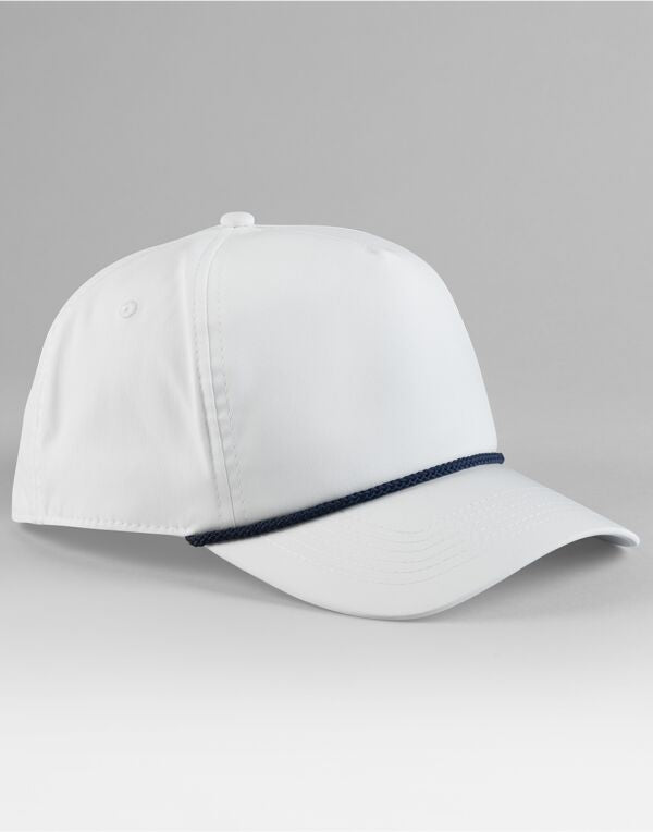 Beechfield Rope Detail Golf Cap | Unisex | 5 Panel | Snapback Adjust | 3 Colours | One Size