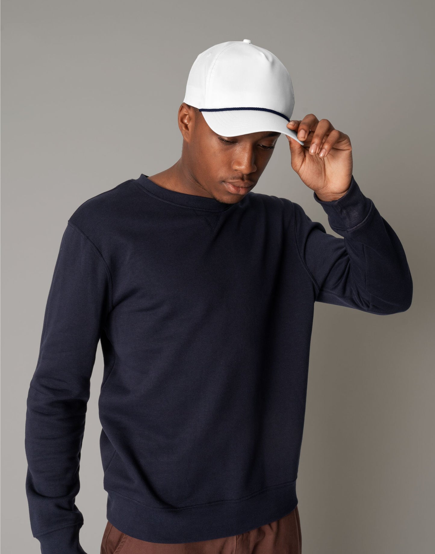 Beechfield | Rope Detail Golf Cap | Logo Free Clothing