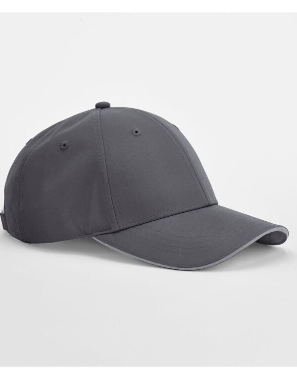 Beechfield Team Sports-Tech Cap | Unisex | 6 Panel | Sandwich Peak | 7 Colours | One Size - Hat - Logo Free Clothing