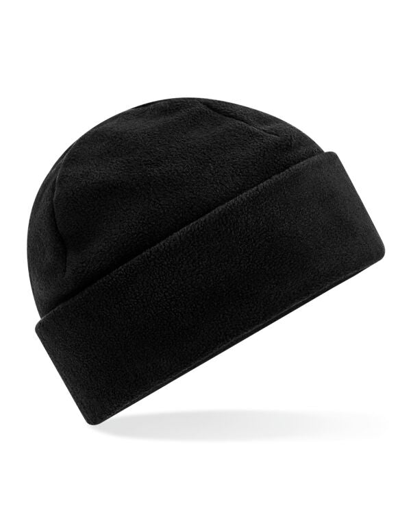 Beechfield Recycled Fleece Cuff Beanie | Unisex | Lightweight Thermal | 5 Colours | One Size - Hat - Logo Free Clothing