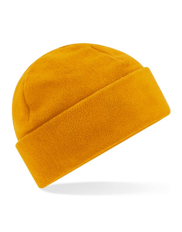 Beechfield Recycled Fleece Cuff Beanie | Unisex | Lightweight Thermal | 5 Colours | One Size - Hat - Logo Free Clothing