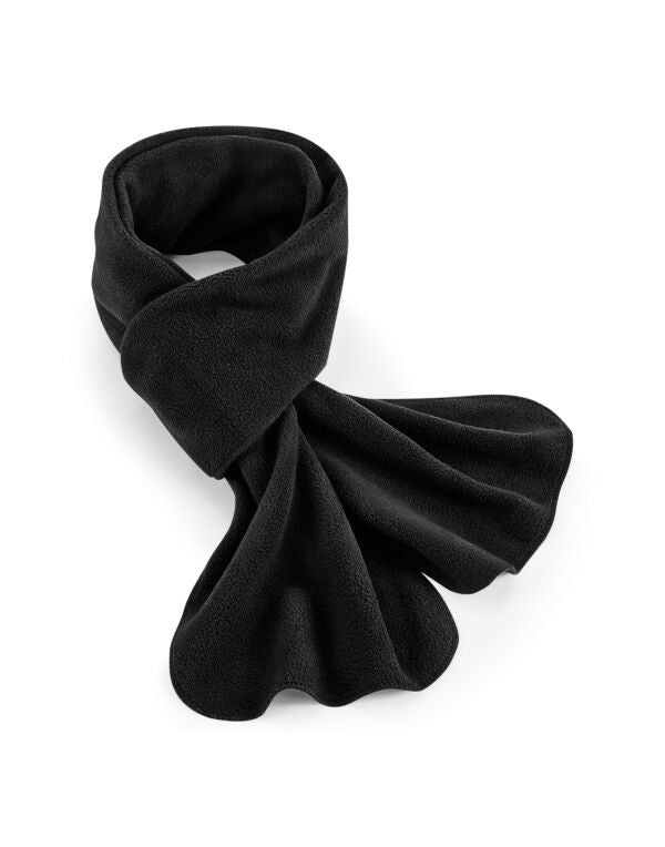 Beechfield Recycled Fleece Scarf | Unisex | Lightweight | Thermal | 3 Colours | One Size - Scarf - Logo Free Clothing