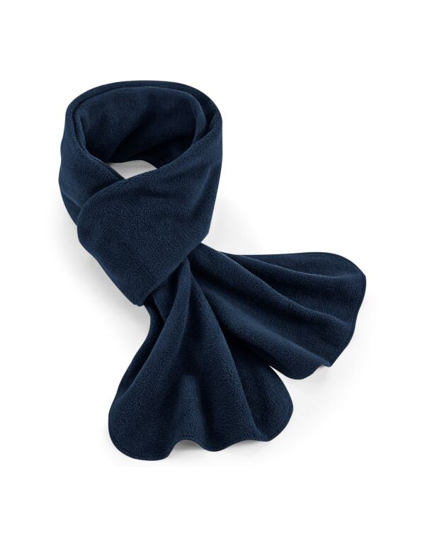 Beechfield Recycled Fleece Scarf | Unisex | Lightweight | Thermal | 3 Colours | One Size - Scarf - Logo Free Clothing
