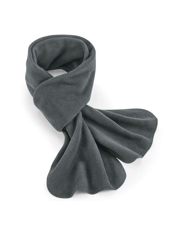 Beechfield Recycled Fleece Scarf | Unisex | Lightweight | Thermal | 3 Colours | One Size - Scarf - Logo Free Clothing
