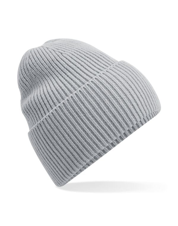 Beechfield Oversized Cuffed Beanie | Unisex | Ribbed | Wide Cuff | 7 Colours | One Size - Hat - Logo Free Clothing
