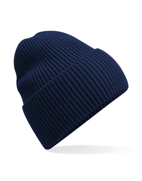 Beechfield Oversized Cuffed Beanie | Unisex | Ribbed | Wide Cuff | 7 Colours | One Size - Hat - Logo Free Clothing