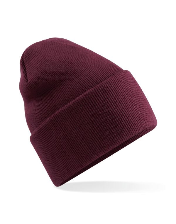 Beechfield Original Deep Cuffed Beanie | Unisex | Double Knit | 13 Colours | One Size - Hat - Logo Free Clothing