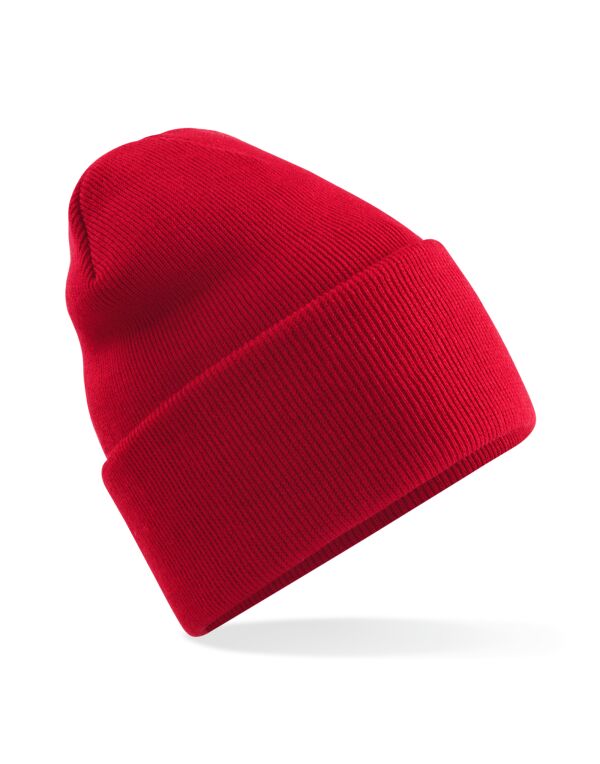 Beechfield Original Deep Cuffed Beanie | Unisex | Double Knit | 13 Colours | One Size - Hat - Logo Free Clothing