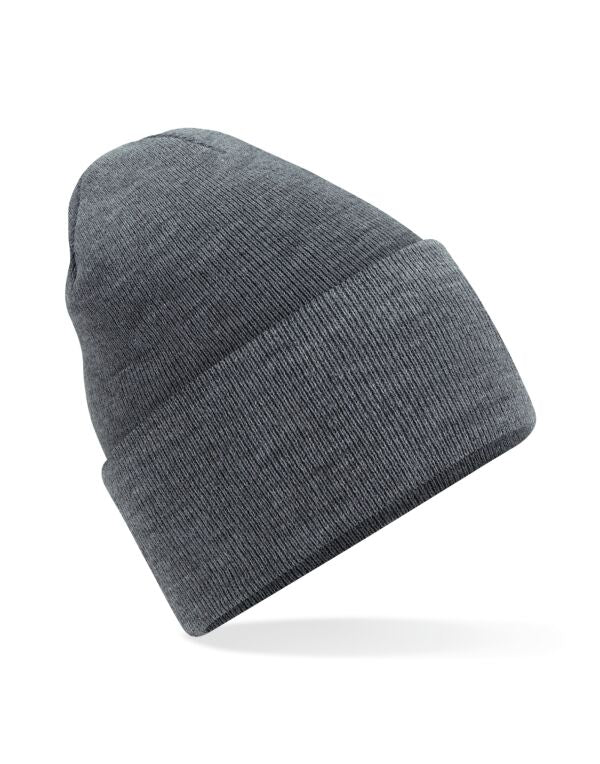 Beechfield Original Deep Cuffed Beanie | Unisex | Double Knit | 13 Colours | One Size - Hat - Logo Free Clothing