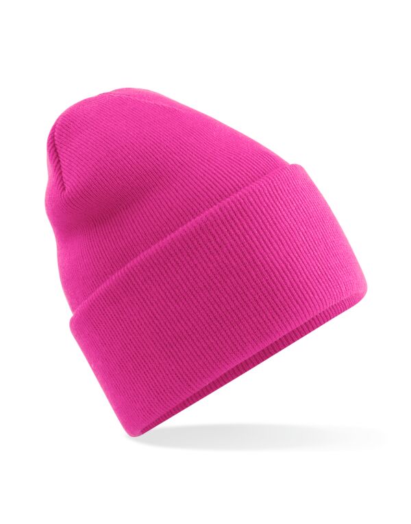 Beechfield Original Deep Cuffed Beanie | Unisex | Double Knit | 13 Colours | One Size - Hat - Logo Free Clothing