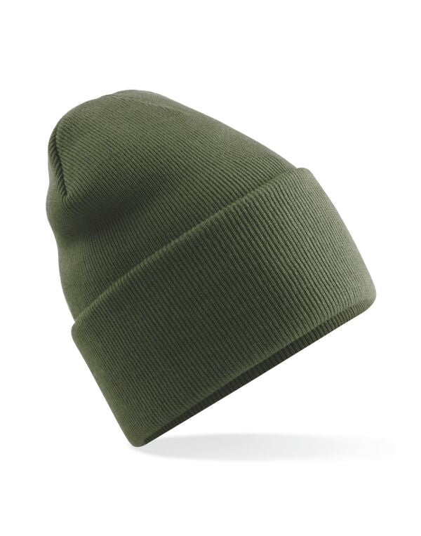 Beechfield Original Deep Cuffed Beanie | Unisex | Double Knit | 13 Colours | One Size - Hat - Logo Free Clothing