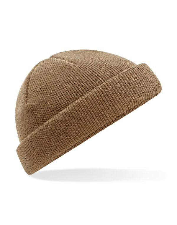 Beechfield Recycled Mini Fisherman Beanie | Unisex | Shallow Crown | 5 Colours | One Size - Hat - Logo Free Clothing