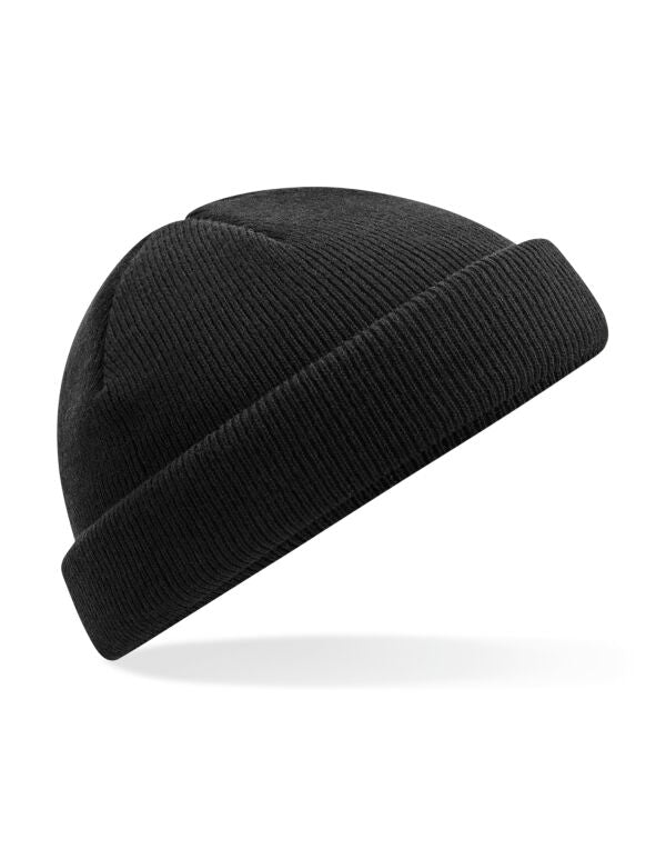 Beechfield Recycled Mini Fisherman Beanie | Unisex | Shallow Crown | 5 Colours | One Size - Hat - Logo Free Clothing
