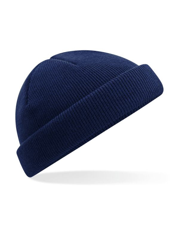 Beechfield Recycled Mini Fisherman Beanie | Unisex | Shallow Crown | 5 Colours | One Size - Hat - Logo Free Clothing
