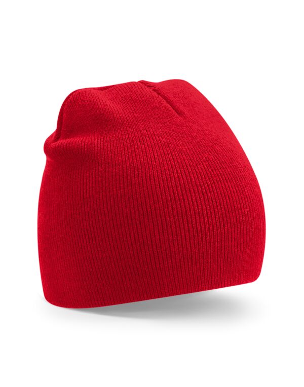 Beechfield Recycled Original Pull On Beanie | Unisex | Double Knit | 5 Colours | One Size - Hat - Logo Free Clothing