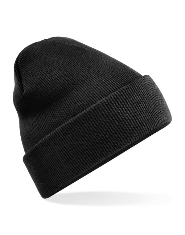 Beechfield Recycled Original Cuff Beanie | Unisex | Double Knit | 7 Colours | One Size - Hat - Logo Free Clothing