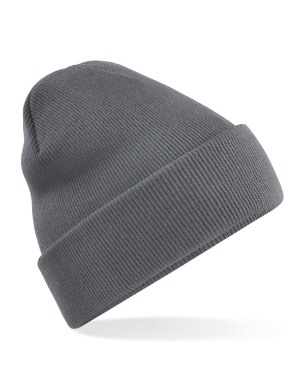 Beechfield Recycled Original Cuff Beanie | Unisex | Double Knit | 7 Colours | One Size - Hat - Logo Free Clothing