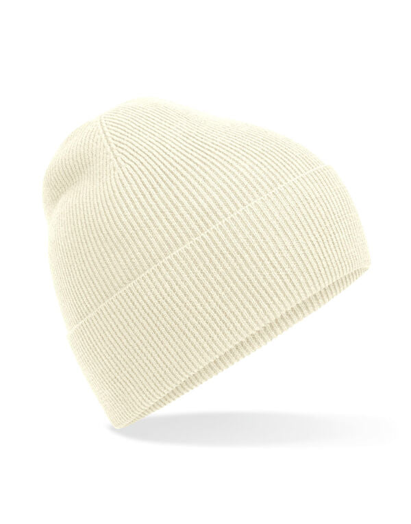 Beechfield Organic Cotton Fine Knit Beanie | Unisex | Breathable | 4 Colours | One Size - Hat - Logo Free Clothing