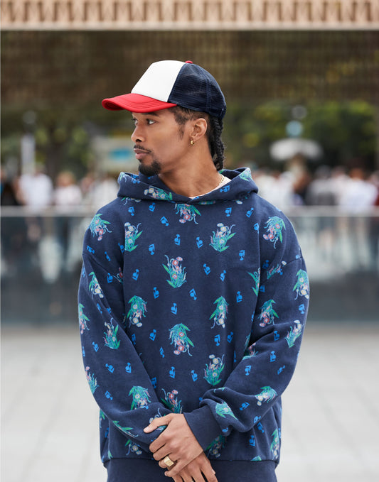 Beechfield | Retro 5 Panel Trucker | Logo Free Clothing