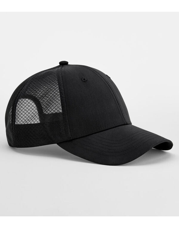 Beechfield Technical Mesh Trucker Cap | Unisex | Wicking | 4 Colours | One Size - Hat - Logo Free Clothing