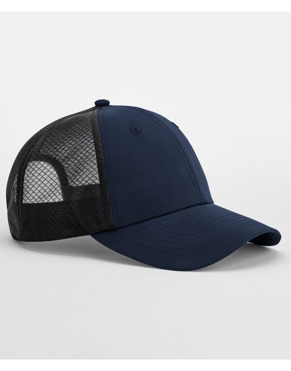 Beechfield Technical Mesh Trucker Cap | Unisex | Wicking | 4 Colours | One Size - Hat - Logo Free Clothing