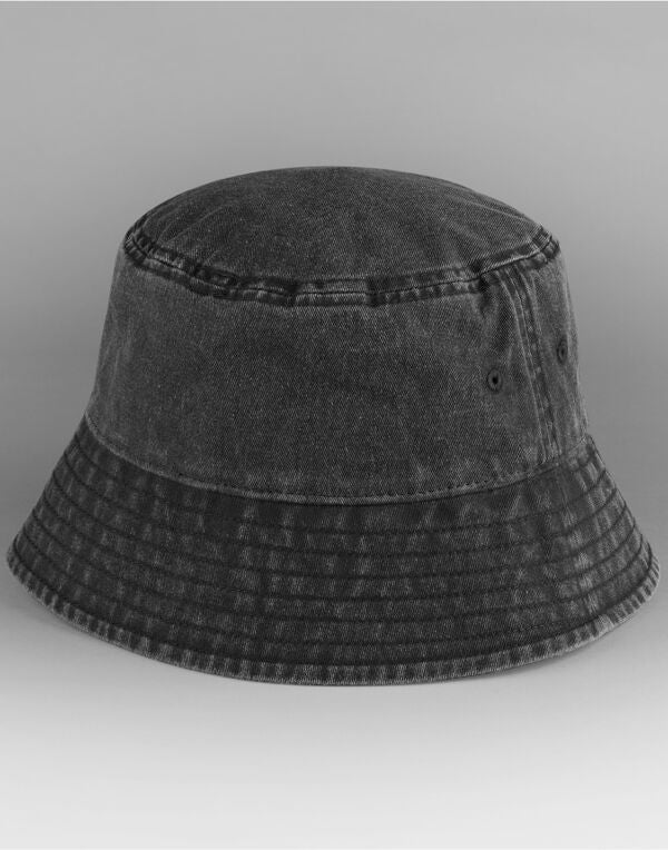 Beechfield Vintage Bucket Hat | Unisex | 100% Heavy Washed Cotton | 4 Colours | S-XL