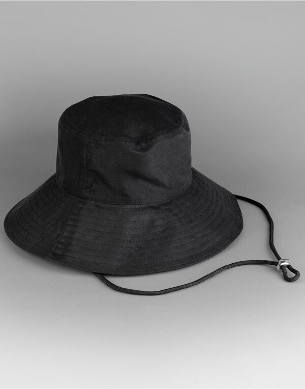 Beechfield Wide Brim Sun Hat | Unisex | Showerproof | Recycled | Sand or Black | One Size
