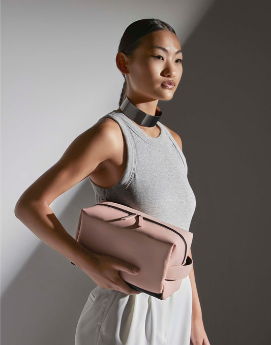 BagBase | Matte PU Toiletry/Accessory Case | Logo Free Clothing