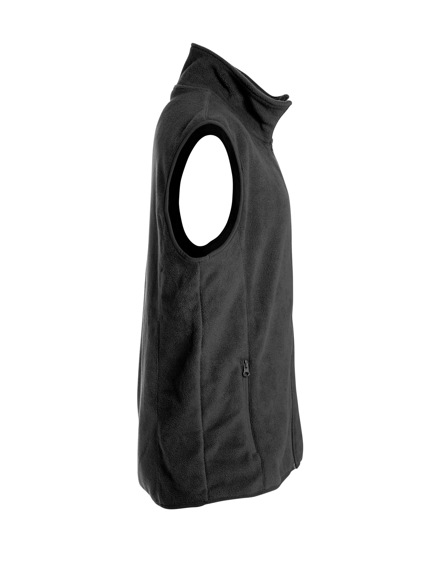 Clique Basic Polar Fleece Gilet | Heavier Knit Anti-Pilling Fleece | Unisex | Black or Navy | XS-4XL