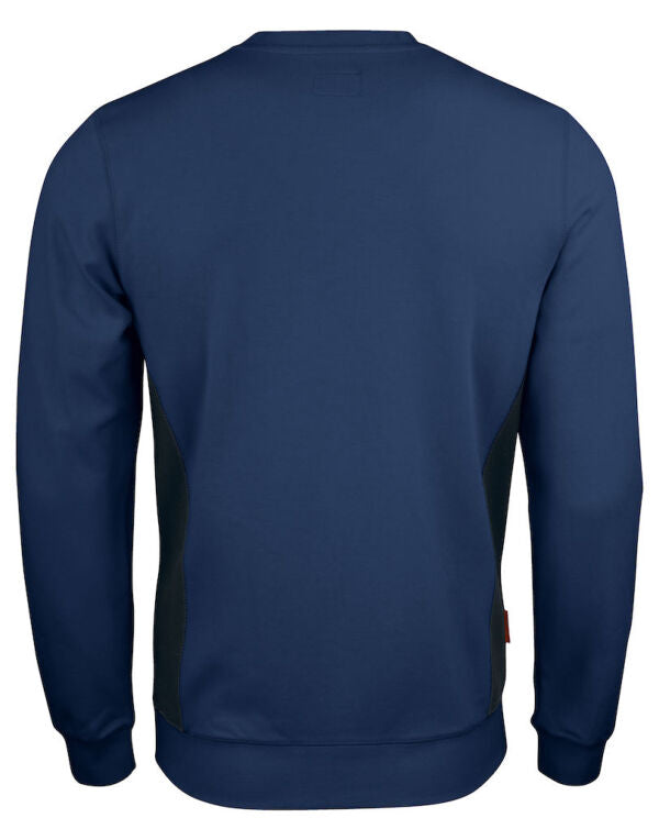 Jobman Mens Sweatshirt | Cotton Blend | Soft Durable Round Neck | Black or Navy | S-2XL - Sweatshirt - Logo Free Clothing