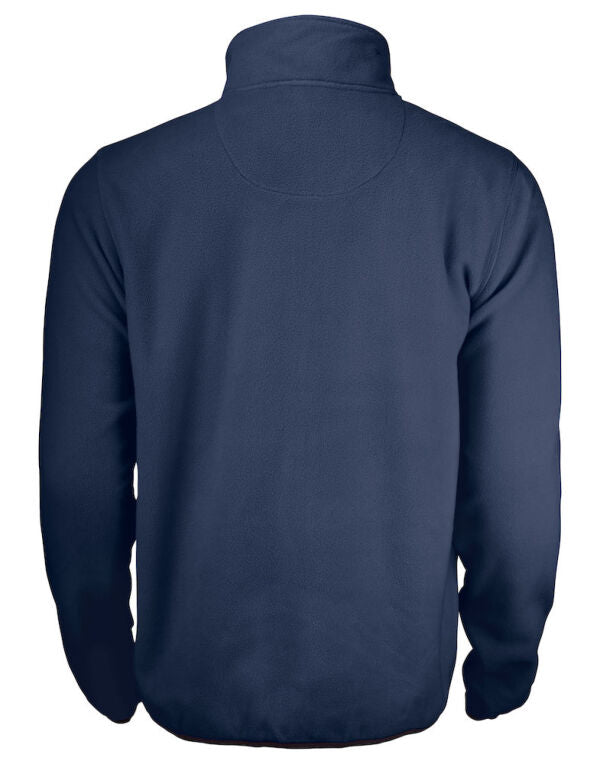 Jobman Mens Fleece Jacket | Full Zip | Warm | Soft | Durable | Black or Navy | S-2XL - Fleece - Logo Free Clothing