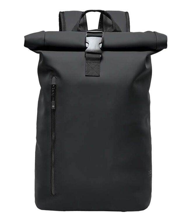 Stormtech Sargasso Backpack | 20 Litre Rucksack | Roll Top | Waterproof | Black or Grey - Bag - Logo Free Clothing