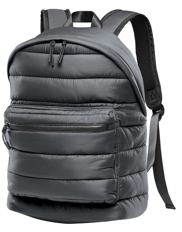 Stormtech Stavanger Backpack | Quilted Shell | 16 Litre Rucksack | Black or Grey - Bag - Logo Free Clothing