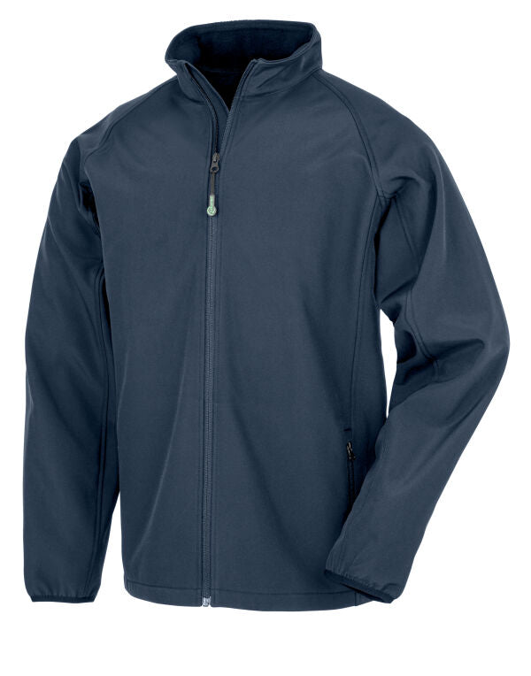 Result Recycled Mens Softshell Jacket | Showerproof | Soft Feel | 4 Colours | S-3XL - Summer Jacket - Logo Free Clothing