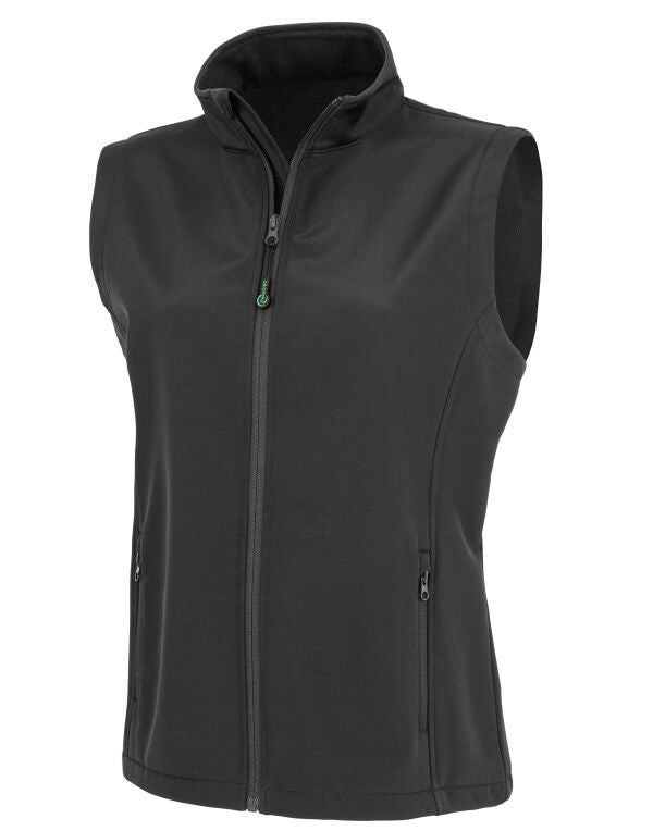 Result Recycled 2-Layer Ladies Softshell Gilet | Sustainable Body Warmer | 4 Colours | XS-2XL - Gilet - Logo Free Clothing