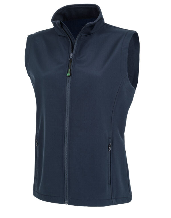 Result Recycled 2-Layer Ladies Softshell Gilet | Sustainable Body Warmer | 4 Colours | XS-2XL - Gilet - Logo Free Clothing