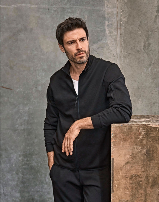 Tee Jays | Athletic Full Zip Cardigan | Logo Free Clothing