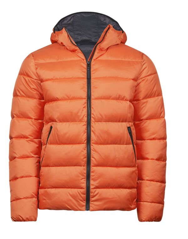 Tee Jays Lite Mens Hooded Puffer Jacket | Lightweight | Recycled | 4 Colours | XS-3XL - Summer Jacket - Logo Free Clothing
