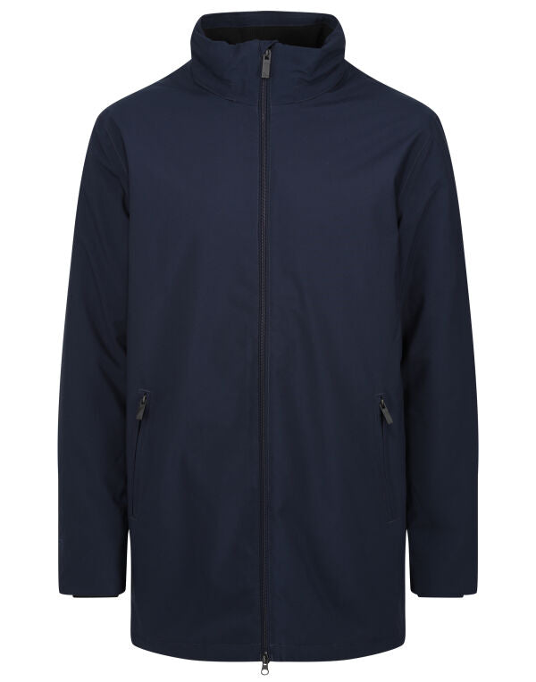 Regatta Hampton Mens Jacket | Waterproof | Insulated | Hood | Black or Navy | S-3XL - Winter Jacket - Logo Free Clothing