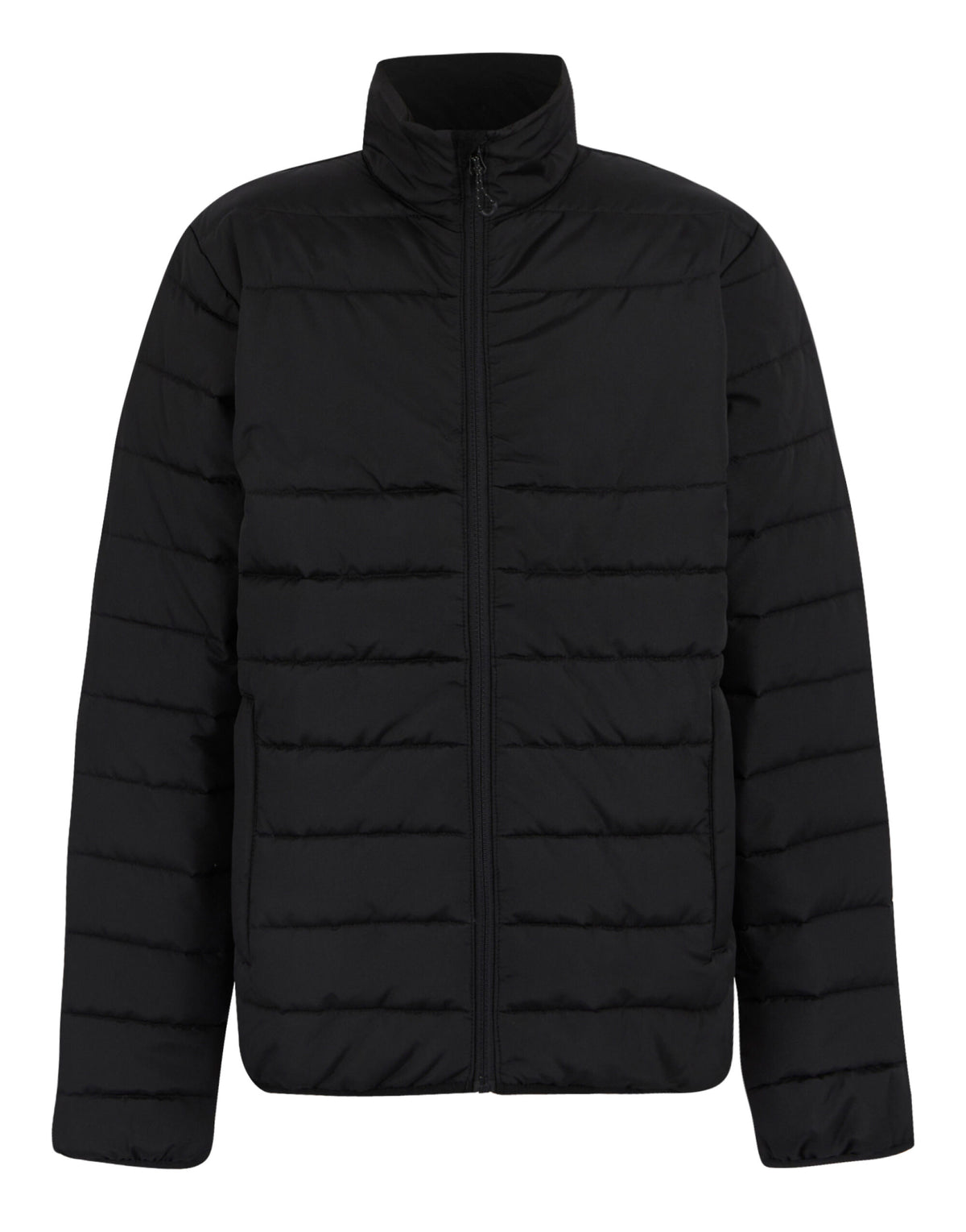 Regatta Essential Men's Thermal Jacket in Black, front view
