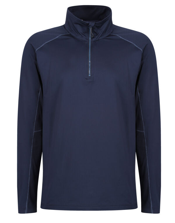Regatta Core Stretch Mens Half Zip Midlayer Top | Lightweight | Recycled | 3 Colours | S-3XL - Sweatshirt - Logo Free Clothing