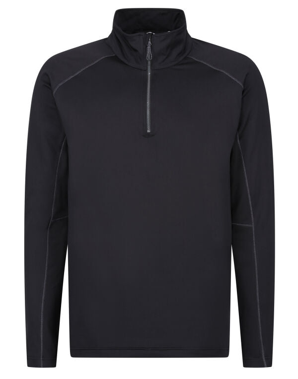 Regatta Core Stretch Mens Half Zip Midlayer Top | Lightweight | Recycled | 3 Colours | S-3XL - Sweatshirt - Logo Free Clothing