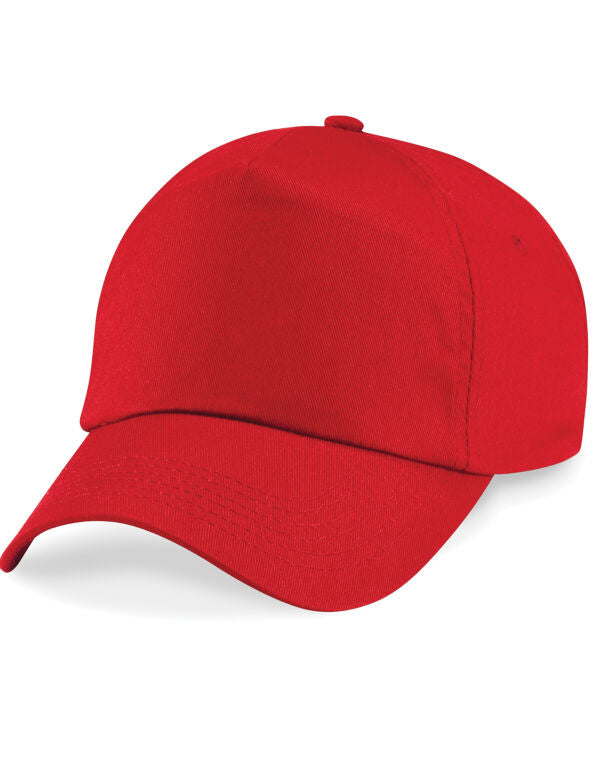 Beechfield Junior Original 5 Panel Cap | 5 Panel | 19 Colours | Kids Unisex Size - Hat - Logo Free Clothing