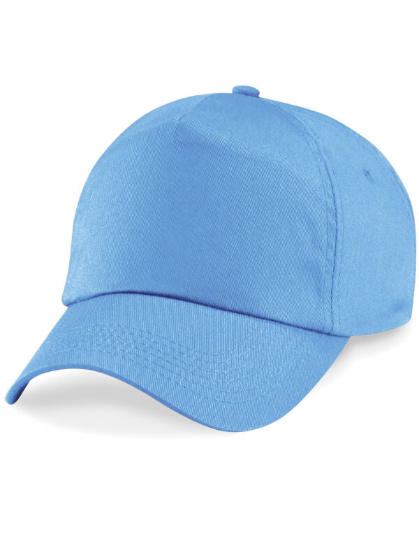 Beechfield Junior Original 5 Panel Cap | 5 Panel | 19 Colours | Kids Unisex Size - Hat - Logo Free Clothing